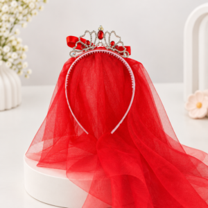 Girls Princess Crown Headband Cute Tiara Hair Band