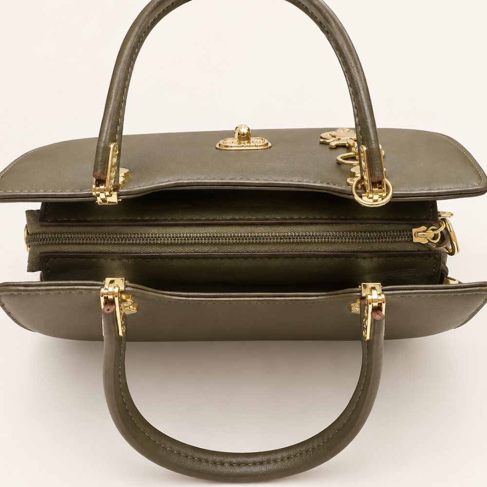 Premium Trendy Leather Handbag for Women, Everyday Carry Bag – Elegant, Stylish & Versatile - Image 3